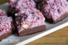 Coconut Almond Raspberrry Bark