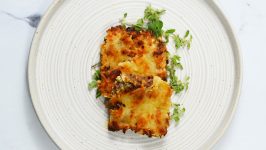 Keto Creamy Basil Sausage Casserole