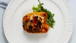 Italian Keto Stuffed Bell Peppers