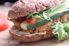 Veggie and Hummus Sandwich