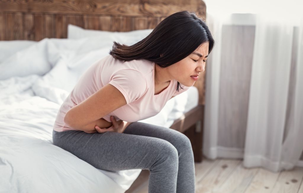 Woman with Irritable Bowel Syndrome