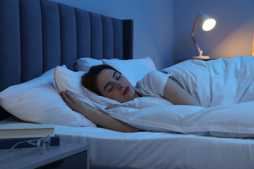 Woman sleeping