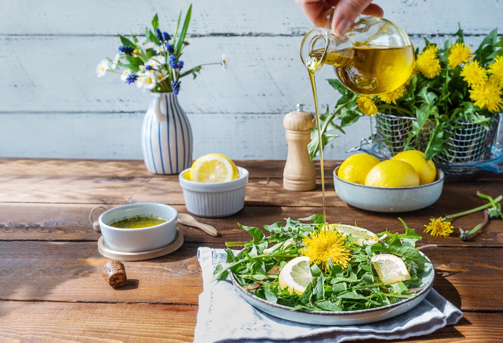  Bitter green salad 