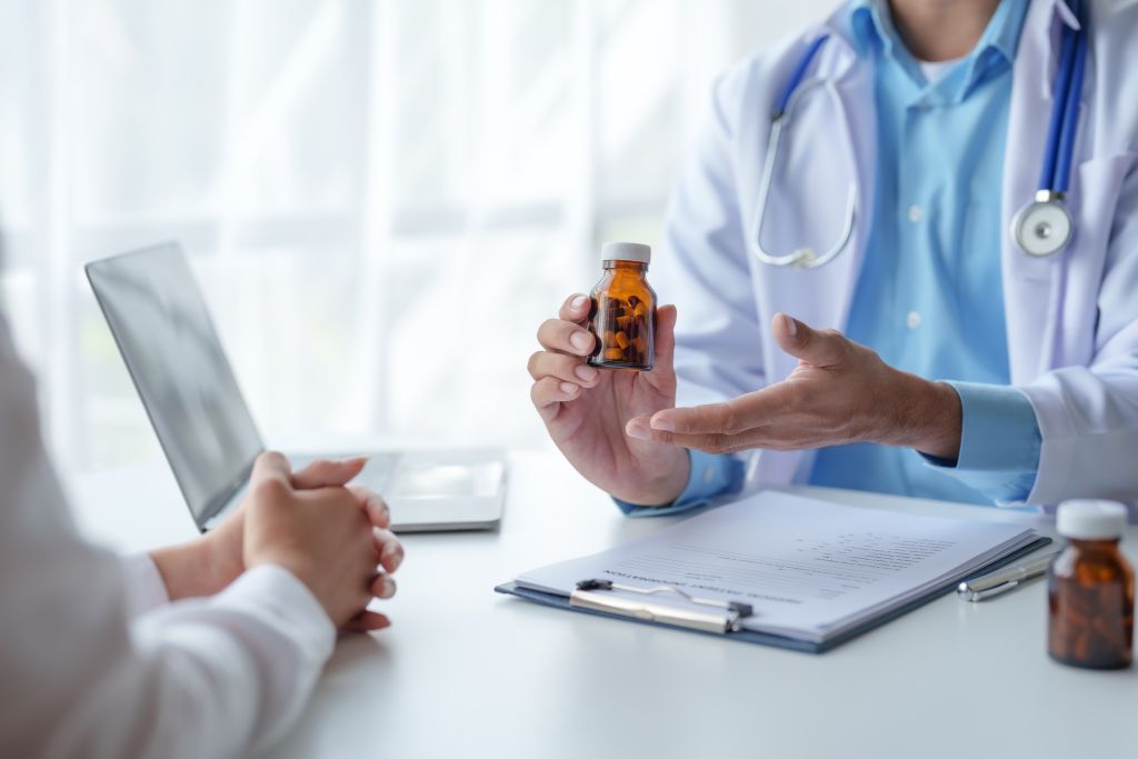Doctor and patient 
