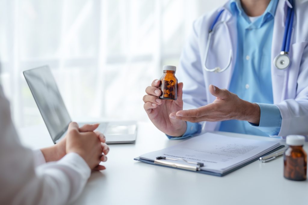 Doctor and patient 