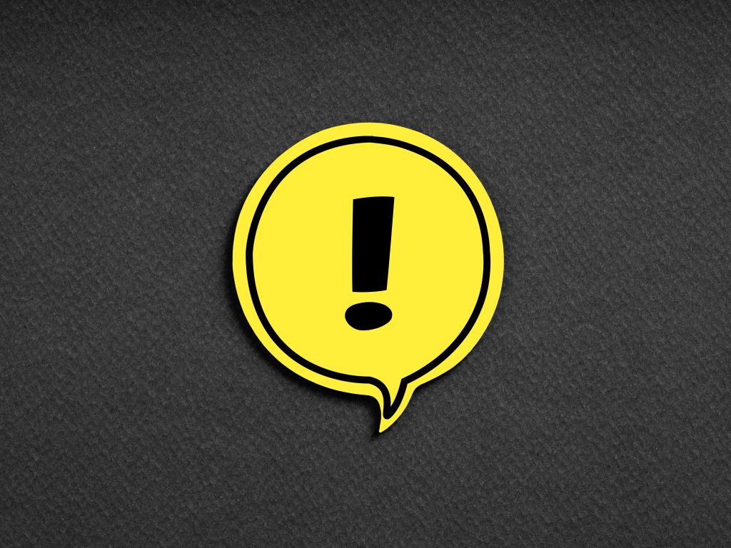 Exclamation mark 
