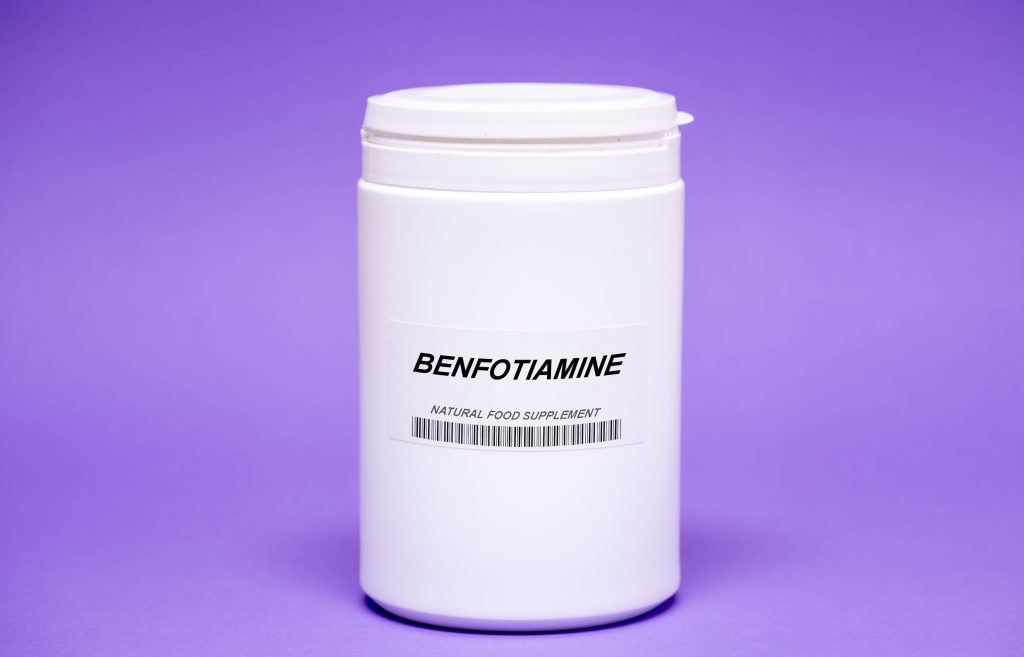 Benfotiamine bottle 