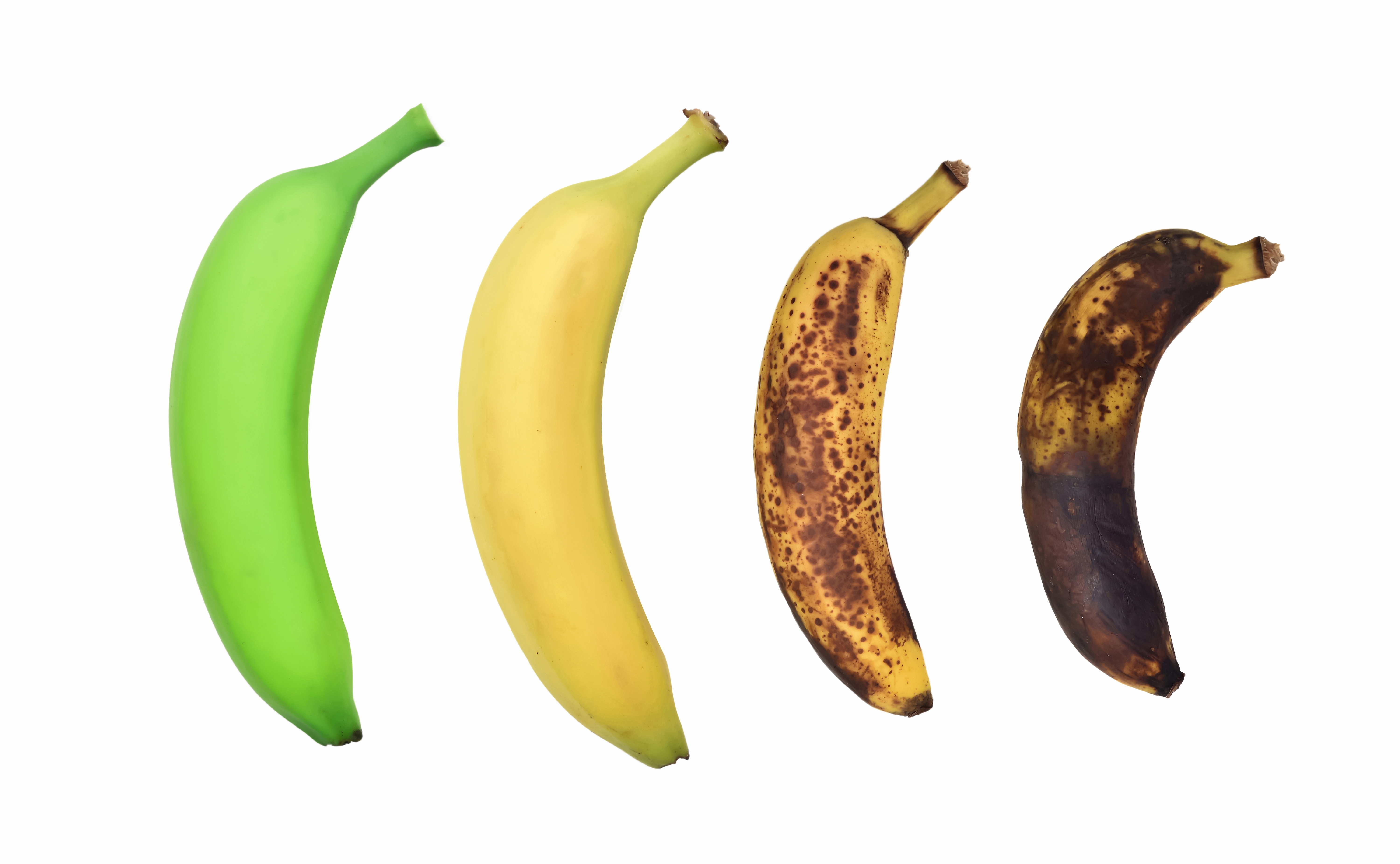 Banana ripening stages