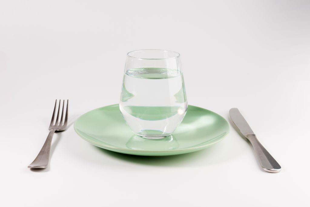 Water fasting concept