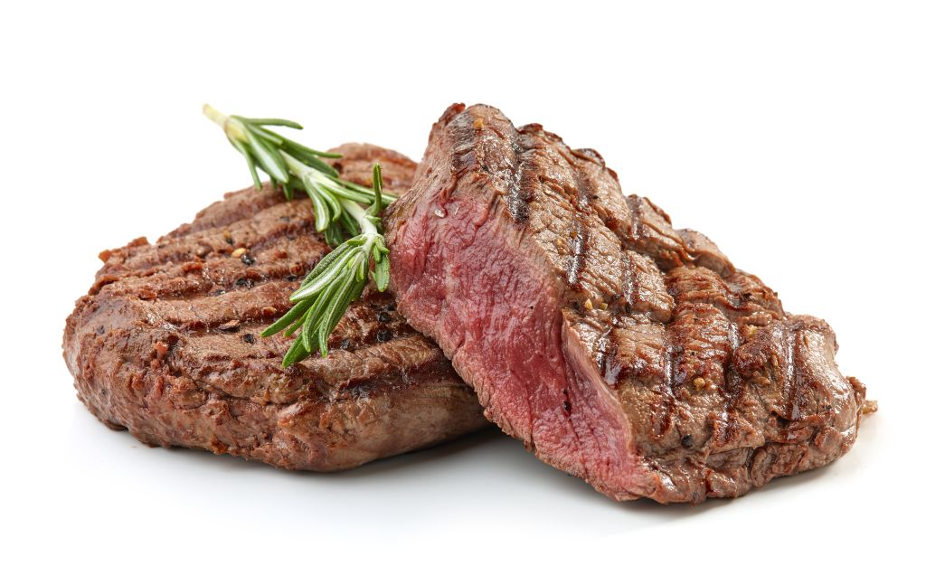 Grilled steak 