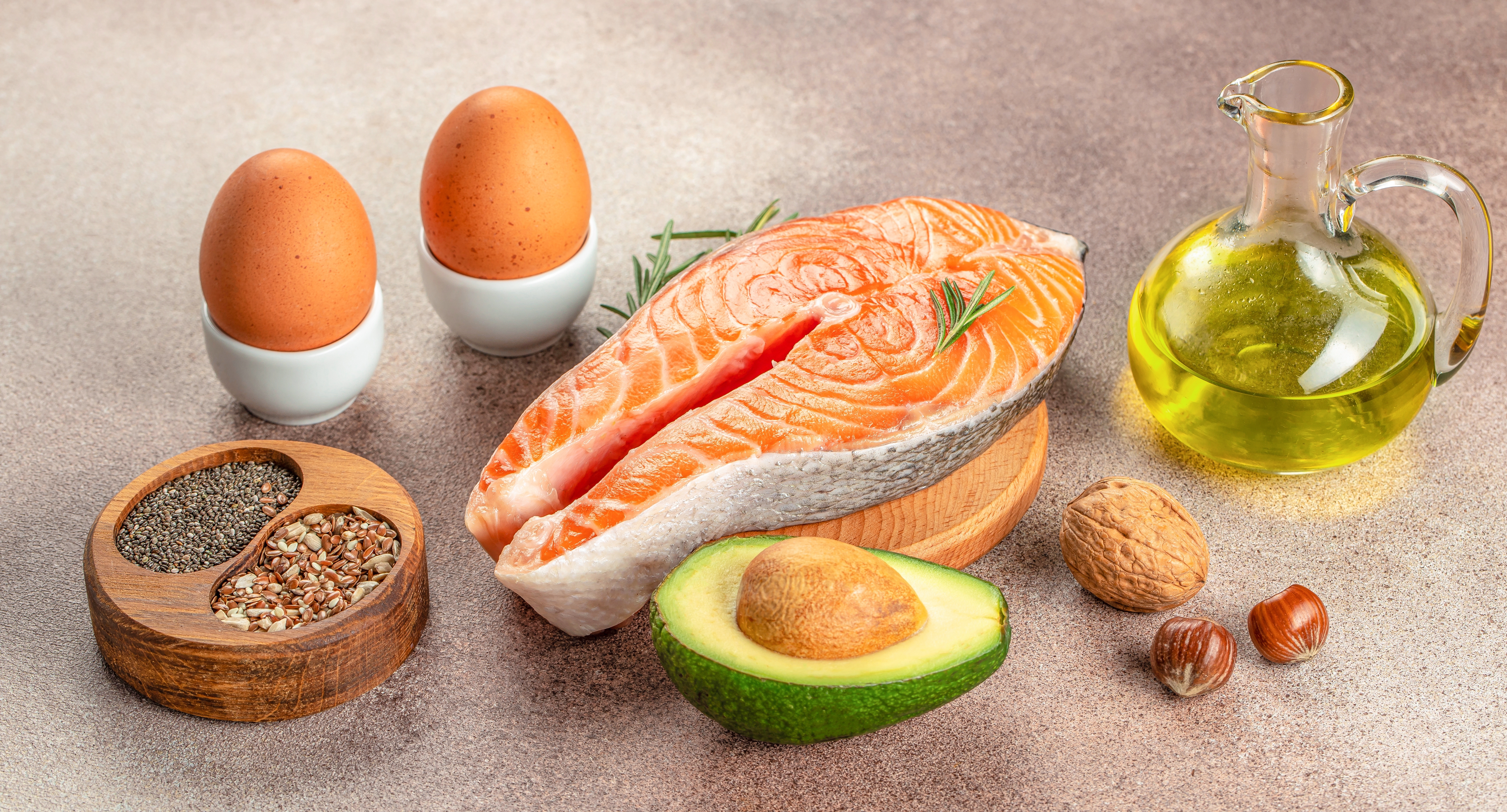  High-fat foods   