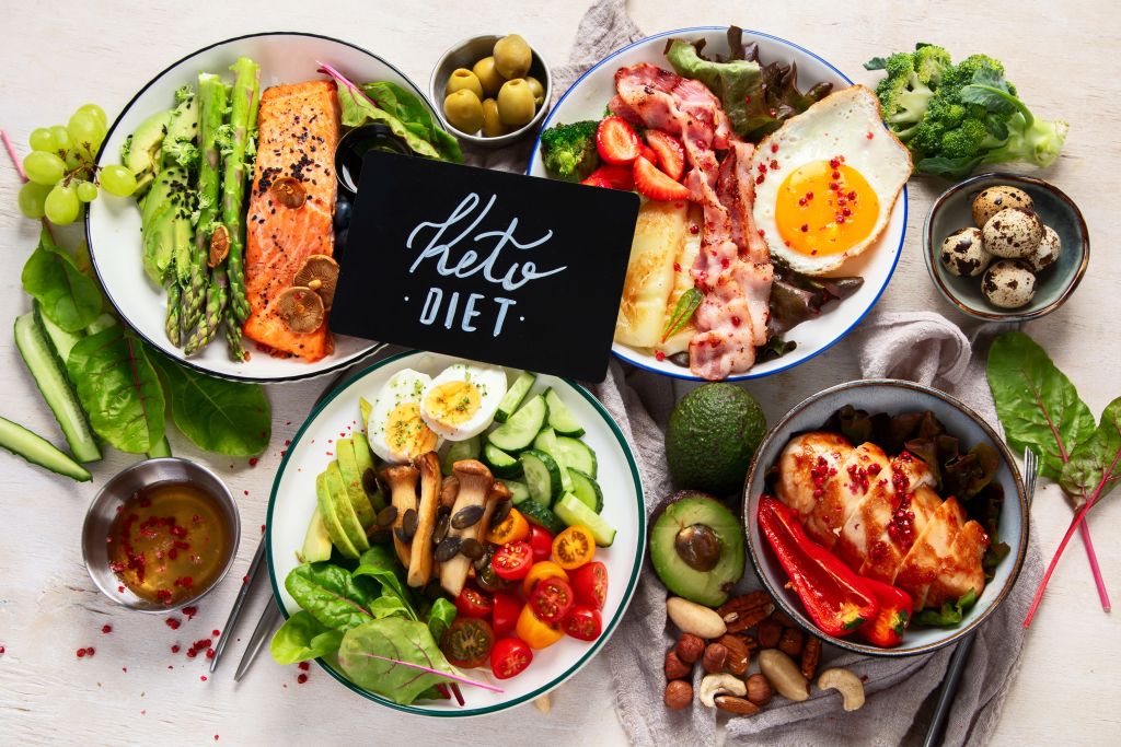 Healthy keto diet foods