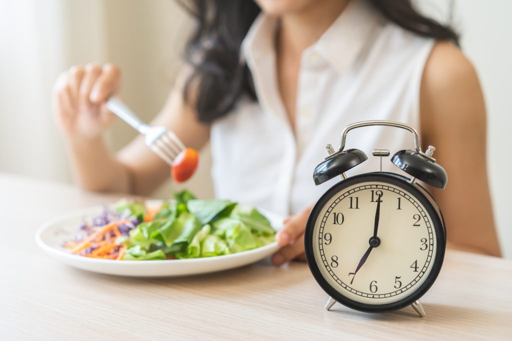Intermittent fasting concept