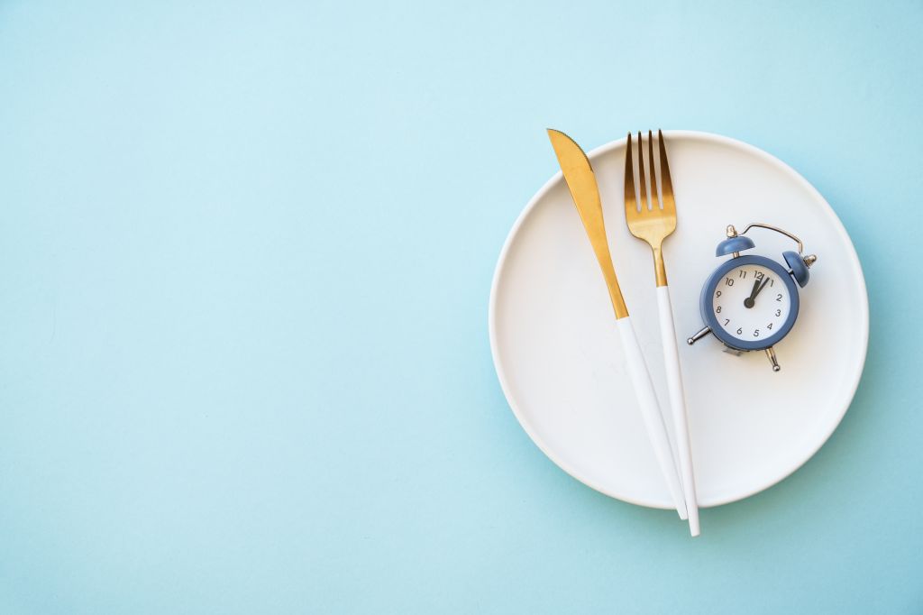 Intermittent fasting concept