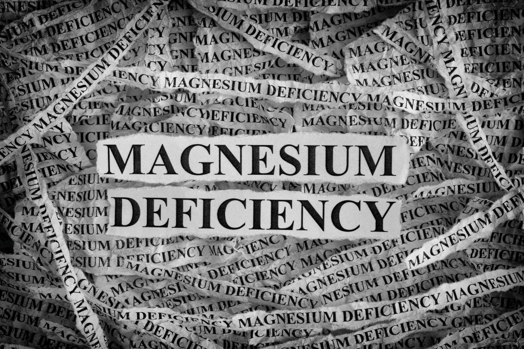 Magnesium deficiency illustration 