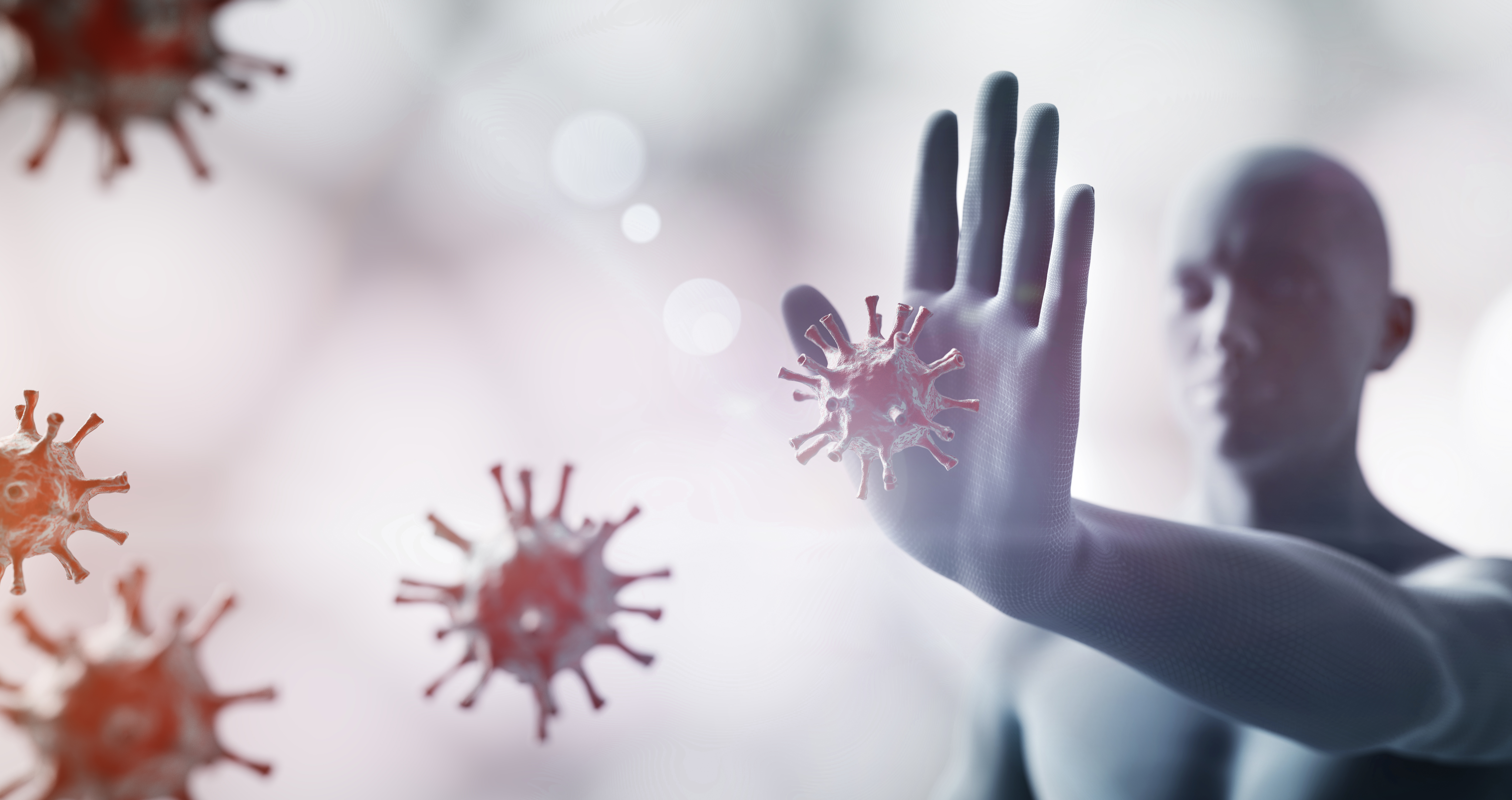 Immune system concept   