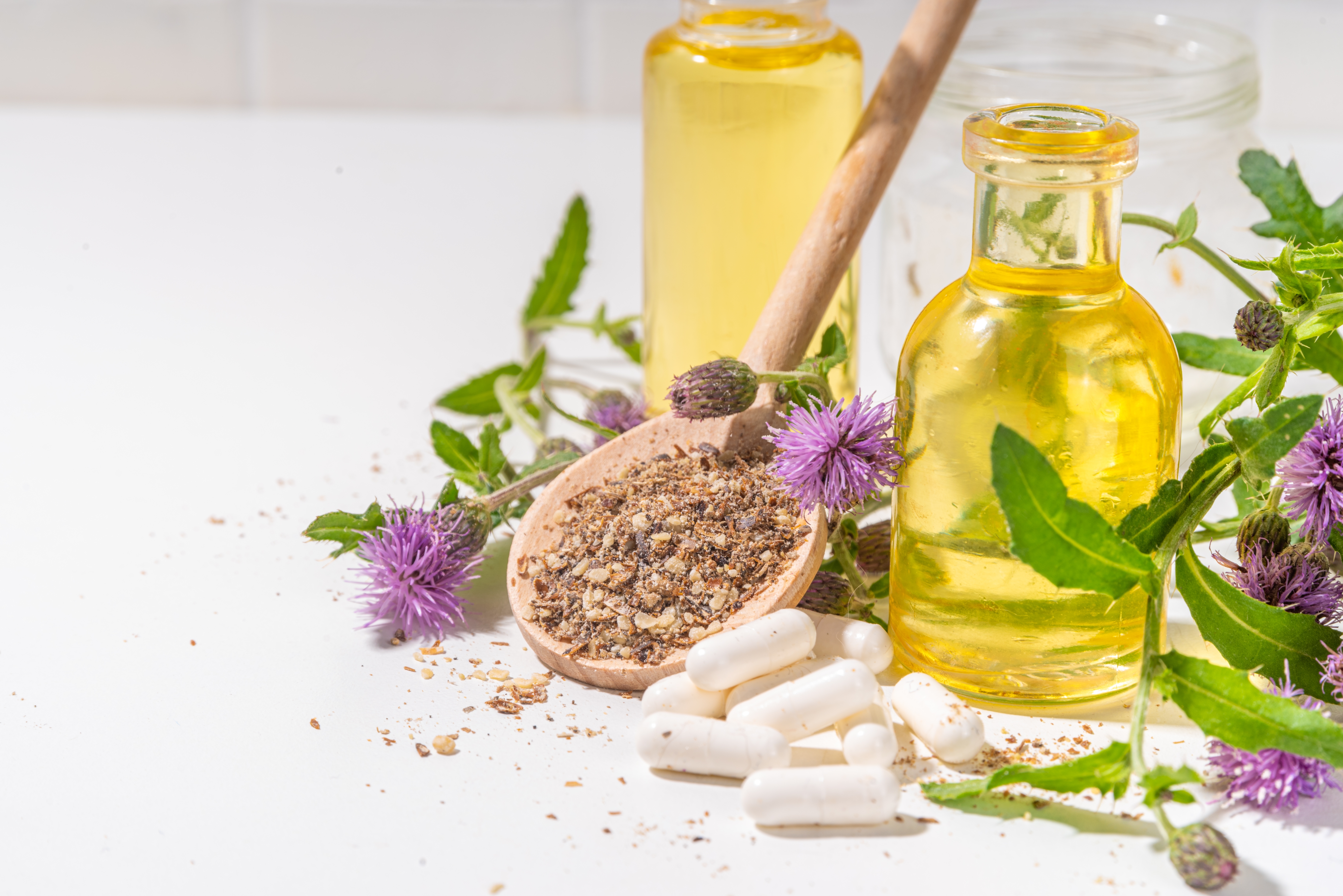 Milk thistle supplements 