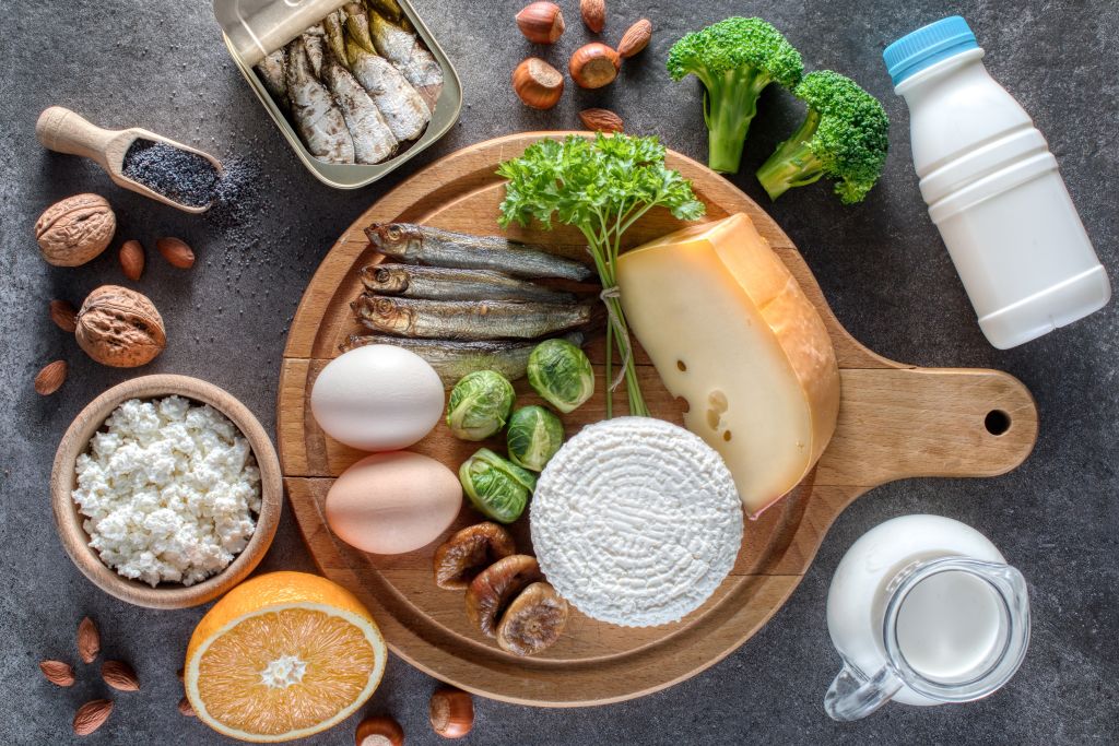 Calcium-rich foods 