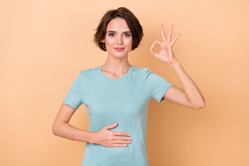 Healthy young woman
