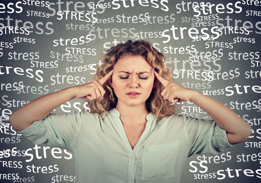 Stressed woman 
