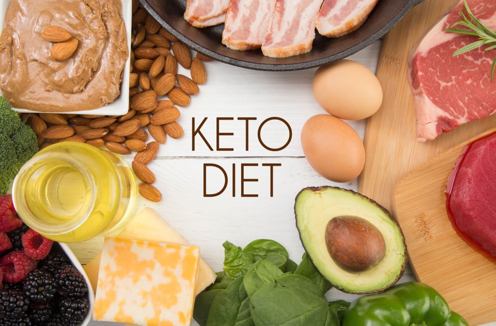 Keto diet concept  