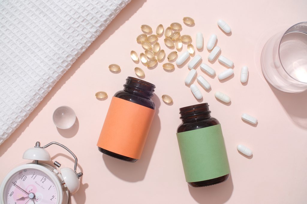 Supplements and a clock