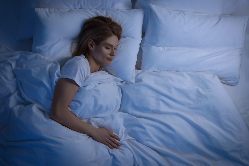Woman sleeping