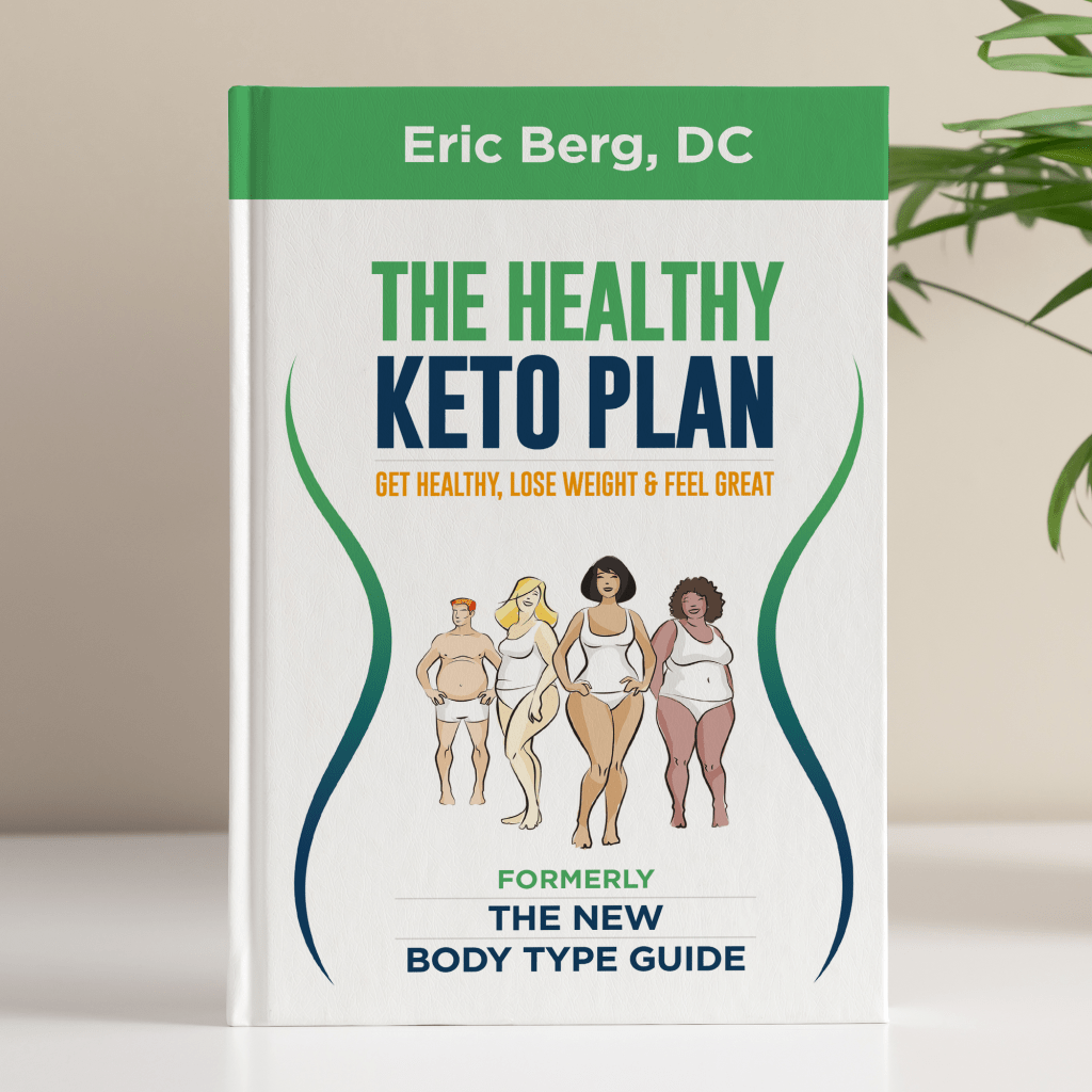 Book titled 'The Healthy Keto Plan'