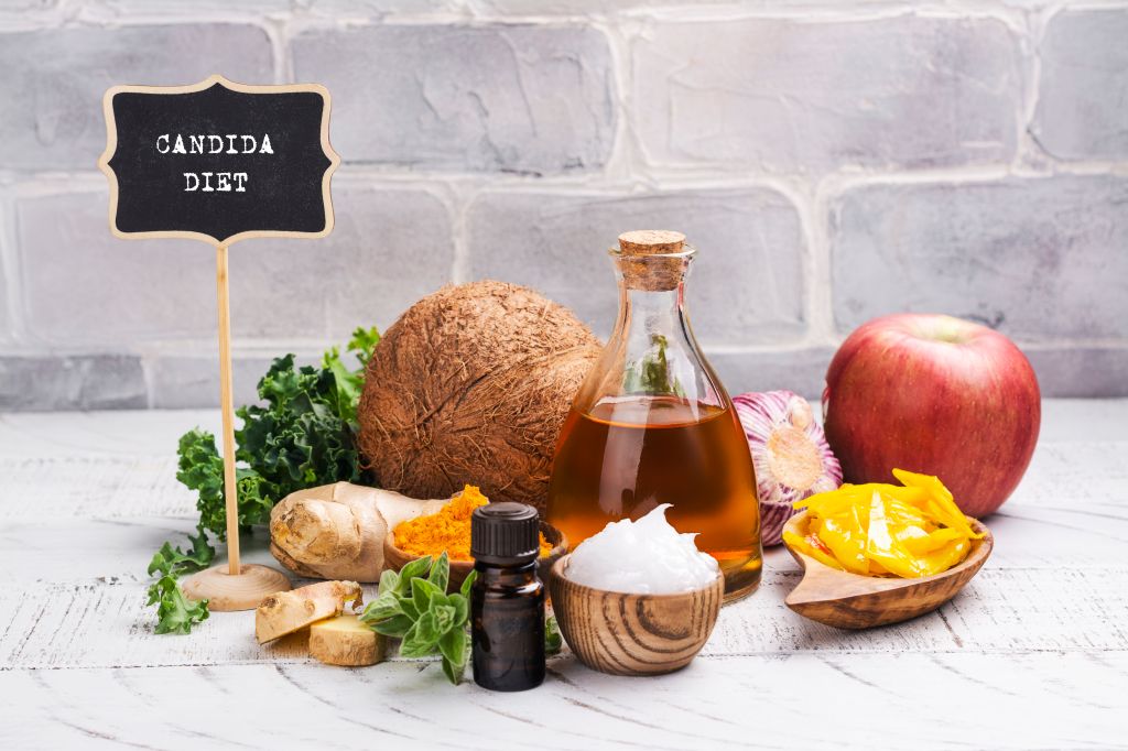 Candida diet sign