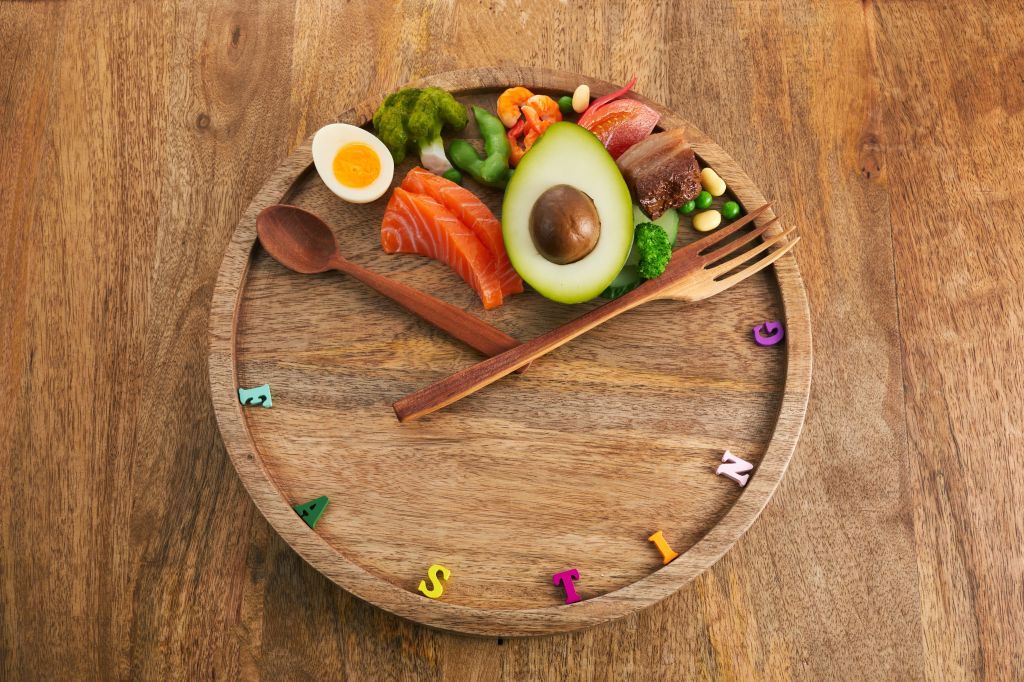 Intermittent fasting concept