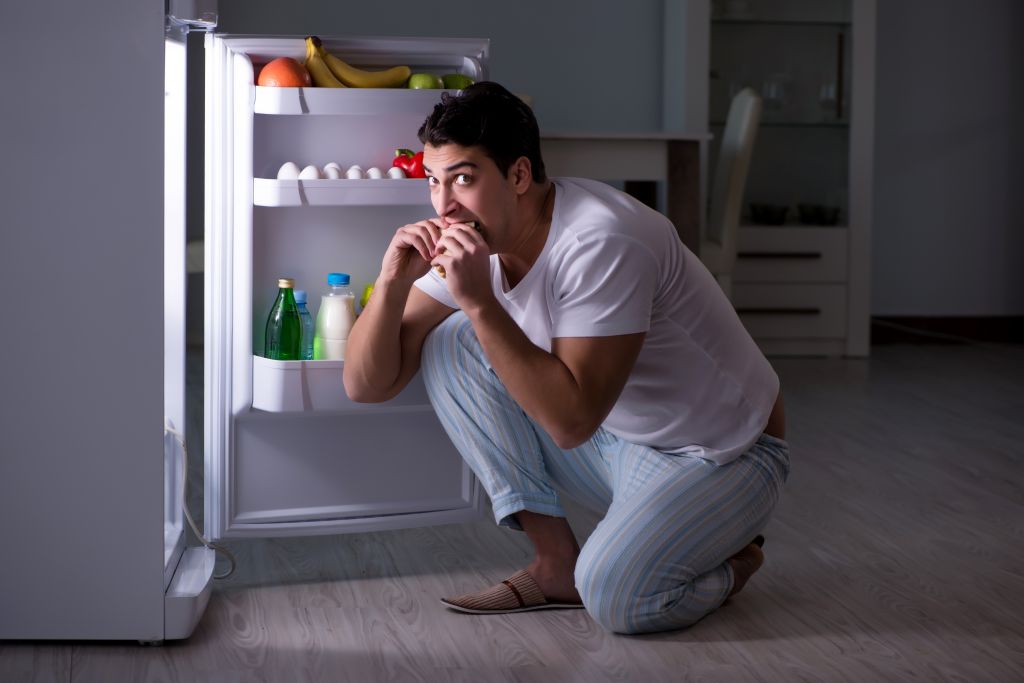 Man with cravings 