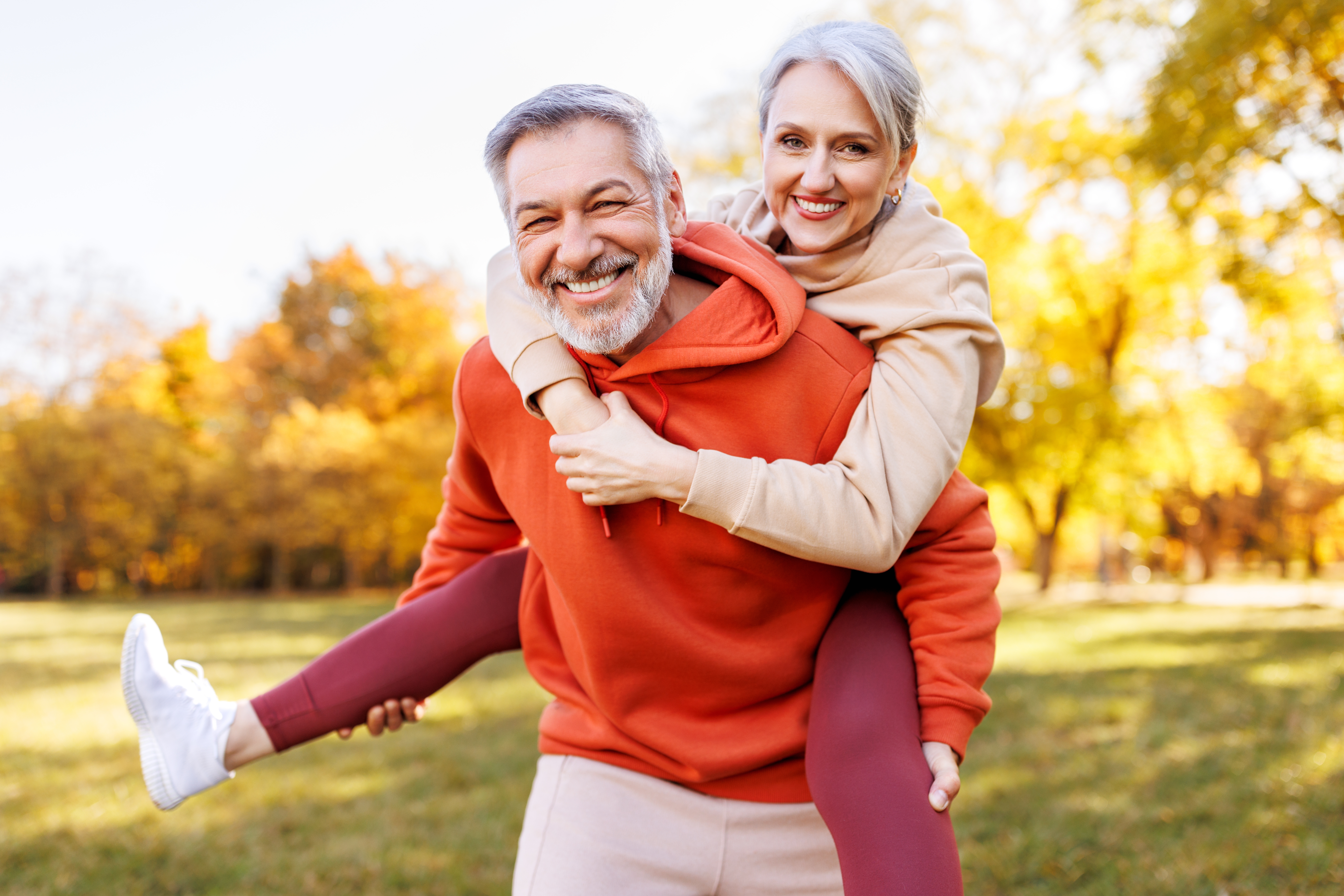 Happy active couple 