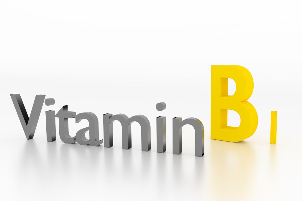 Vitamin B1 illustration  