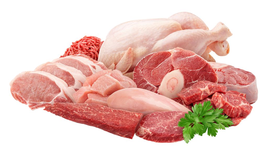 Raw meats