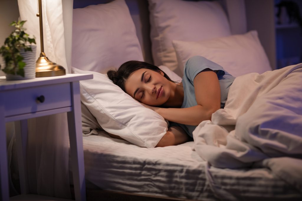 Woman sleeping