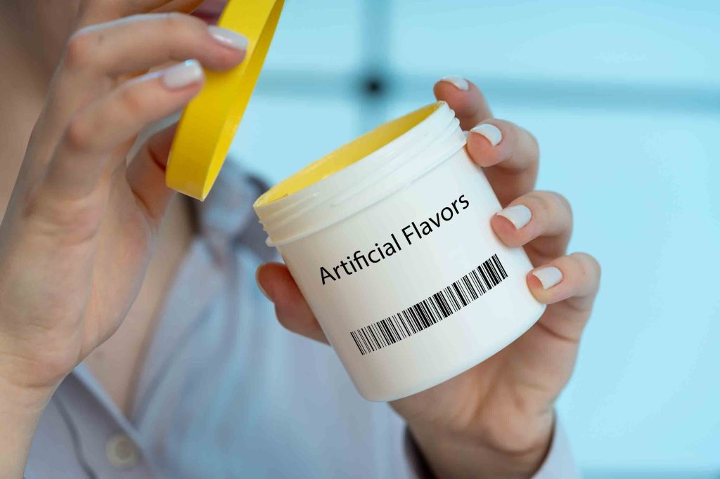  Artificial flavoring concept 