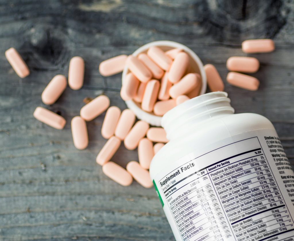 Supplement label