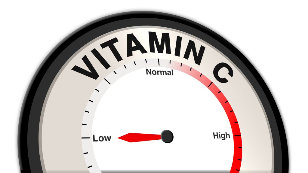 Vitamin C meter on low