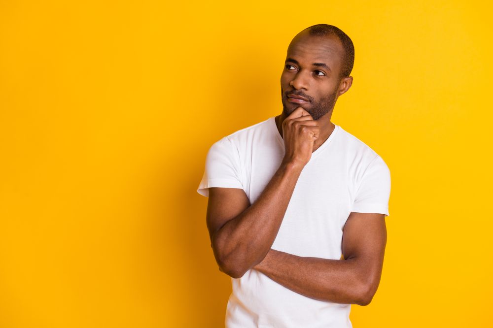 Man wondering 