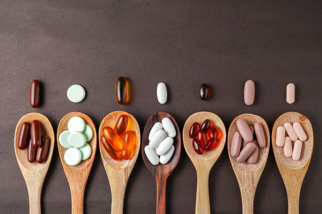 Assortment of supplements