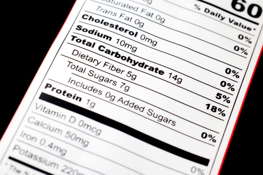 Food label