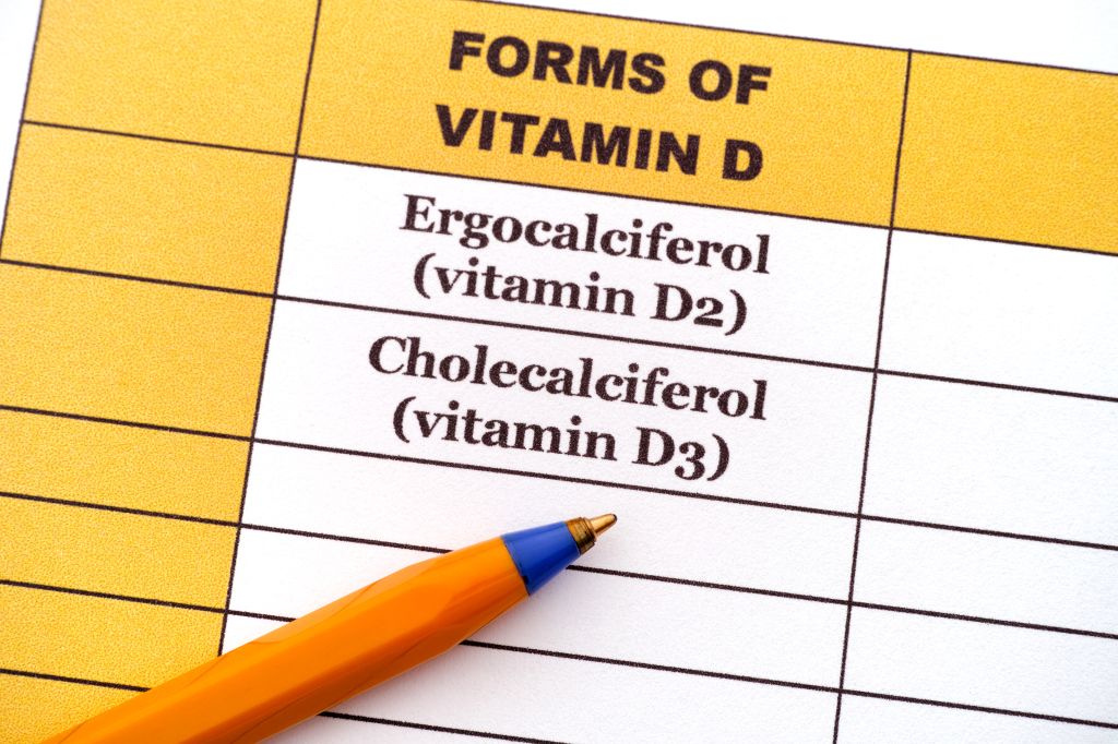 Forms of Vitamin D