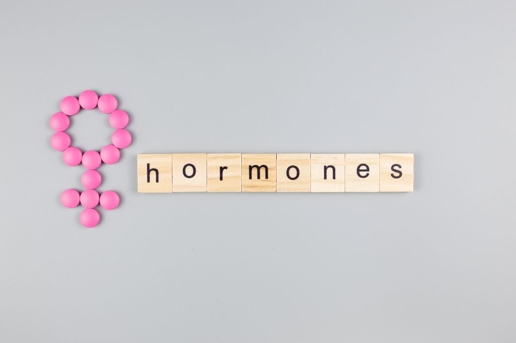 Hormones concept