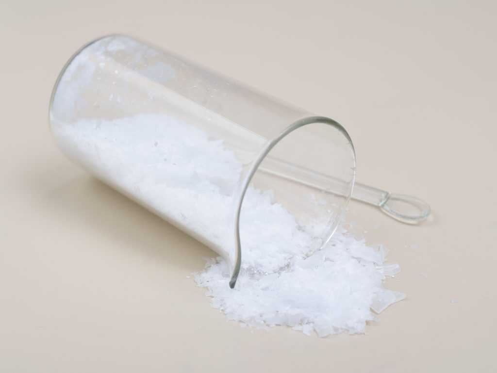 Synthetic compound in a petri dish