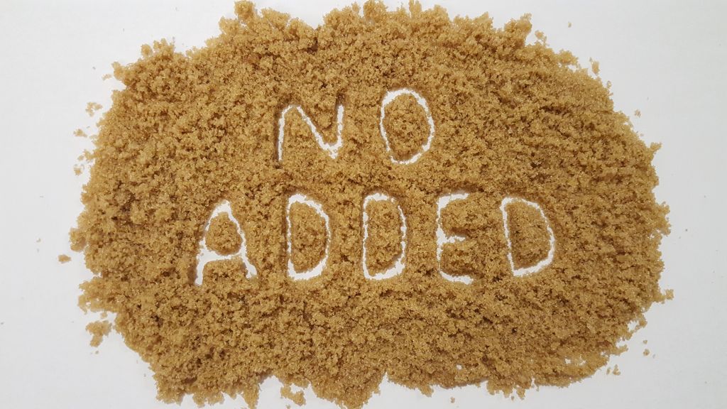 No sugar added