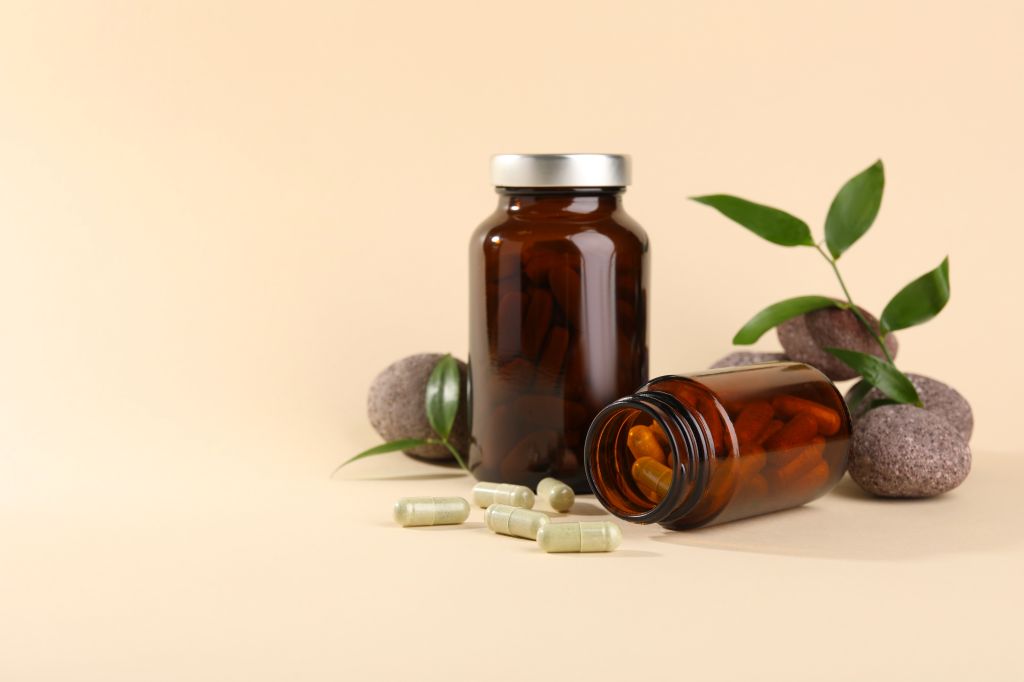 Supplement bottles 