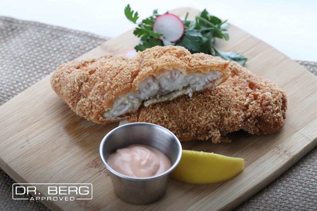 Keto fried fish