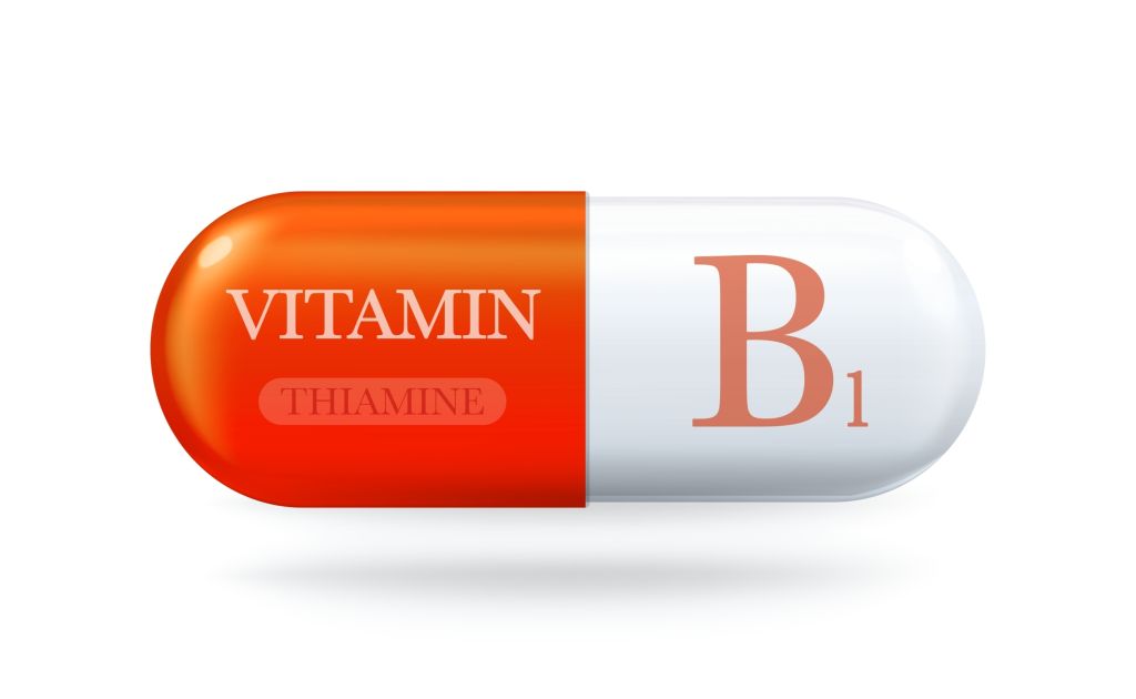 Vitamin B1 pill 