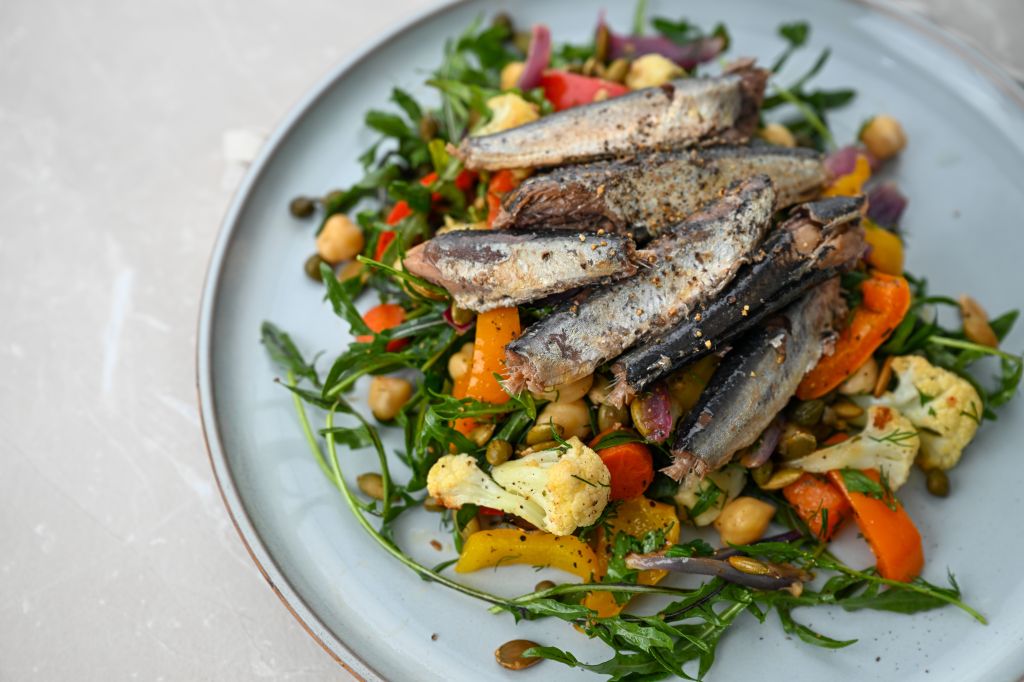 Sardine dish 