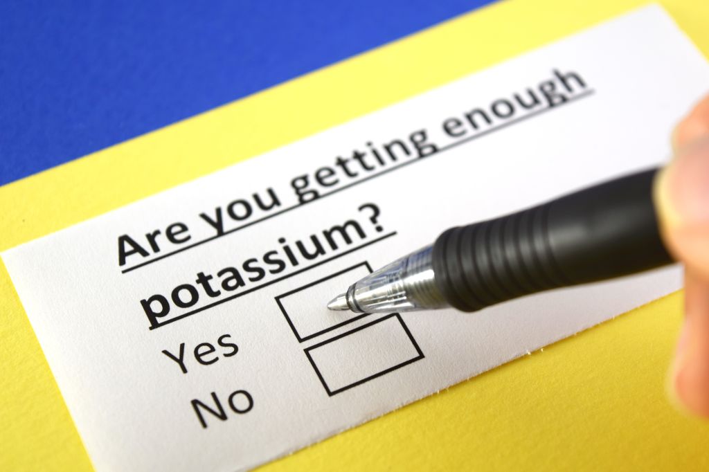 A questionnaire about potassium intake